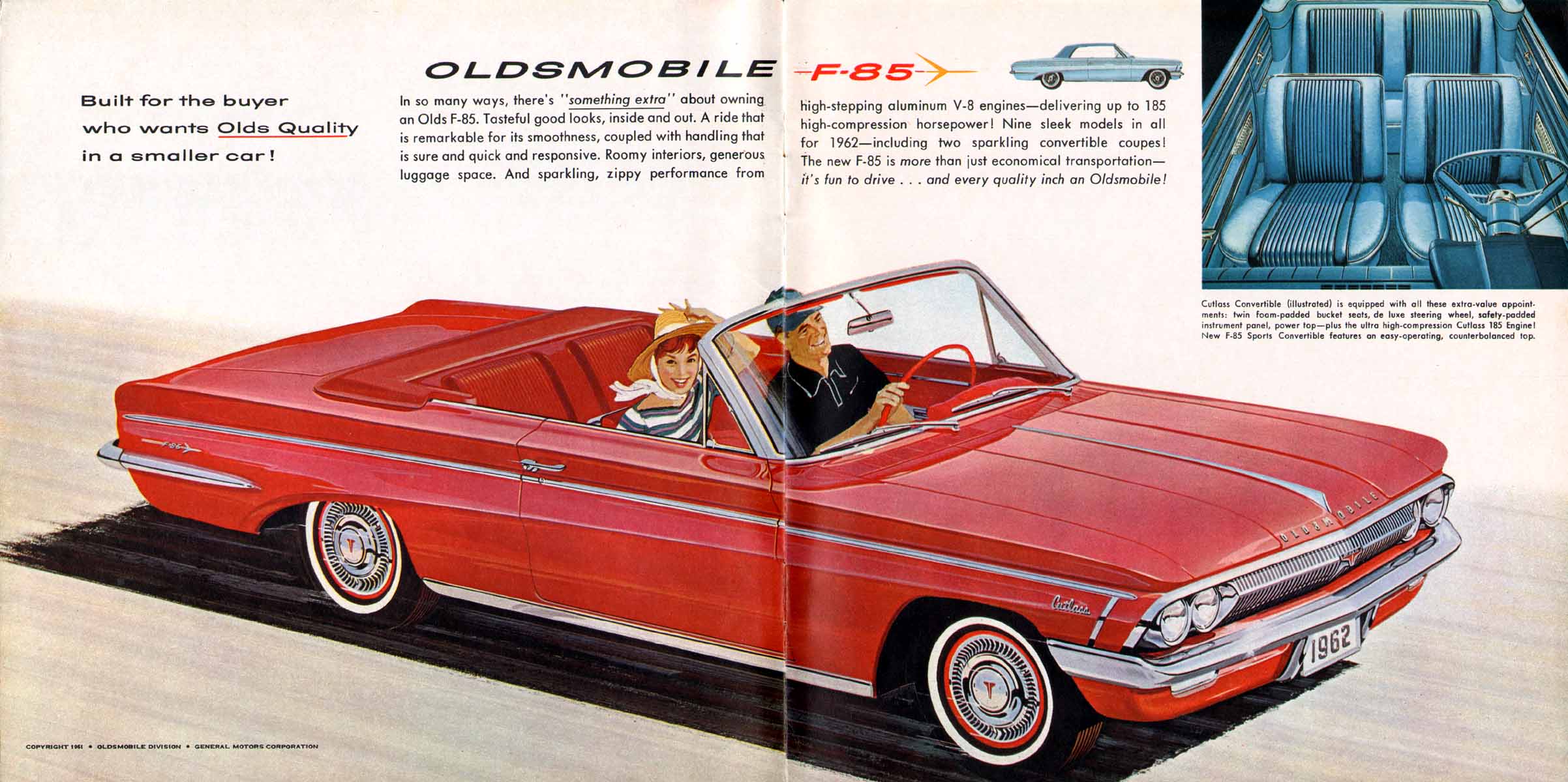 1962 Oldsmobile F-85 Brochure Page 2